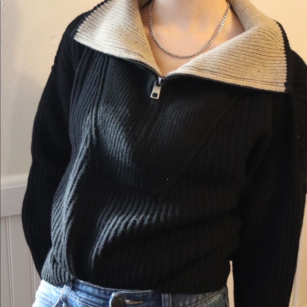 NWT Banana Republic Quarter Zip!